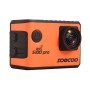 SOOCOO S100 PRO 4K WIFI מצלמת פעולה עם מארז דיור אטום למים, מסך 2.0 אינץ ', 170 מעלות זווית רחבה (כתום)
