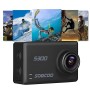 SOOCOO S300 HI3559V100 + Sony IMX377 Ultra HD 4K EIS WiFi Action Camera, 2,35 tum TFT -skärm, 170 grader vid vinkel, Support TF -kort (Max 128 GB) & GPS & MIC & högtalare & Bluetooth Remote Control (svart)