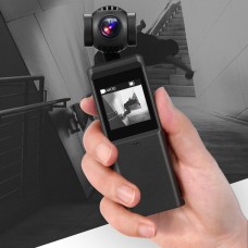 P6A 1080P Pocket Gimbal Camera Mini PTZ Vlog Camera (svart)