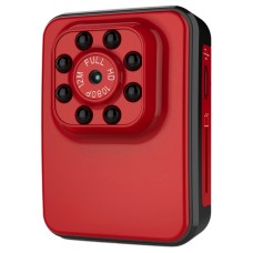 R3フルHD 1080p 2.0MPミニカムコーダーアクションカメラ、120度広角、サポートナイトビジョン /モーション検出（赤）