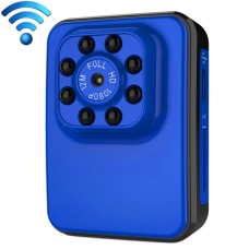 R3 WiFi Full HD 1080p 2.0MP Mini Camper Action Camera WiFi, angolo di 120 gradi, angolo di supporto per la visione notturna / movimenti (blu)