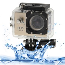 SJ4000 Full HD 1080P 1.5 inch LCD Sports Camcorder with Waterproof Case, 12.0 Mega CMOS Sensor, 30m Waterproof(Gold)