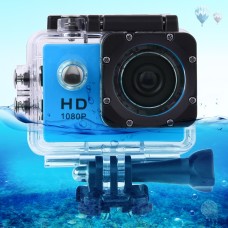 SJ4000 FULL HD 1080P 2,0 tum LCD Sports videokamera DV med vattentätt fodral, GeneralPlus 6624, 30 m djup vattentät (blå)