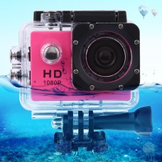 SJ4000 Full HD 1080p 2,0 -дюймовий РК -дисплей Спортивний відеокамера DV з водонепроникним корпусом, GeneralPlus 6624, 30 м глибина водонепроникність (Magenta)