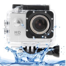 SJ4000 Full HD 1080p 1,5 palce LCD sportovní videokamera s vodotěsným pouzdrem, 12,0 mega CMOS senzor, 30m vodotěsná (stříbro)