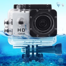 SJ4000 Full HD 1080p 2,0 hüvelykes LCD sportkamera DV vízálló tokkal, Generalplus 6624, 30 m mélységű vízálló (fehér)