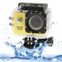 SJ4000 Full HD 1080p da 1,5 pollici di videocamera Sports con custodia impermeabile, sensore CMOS da 12,0 mega, 30 m impermeabile (giallo)