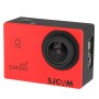 SJCAM SJ4000 WiFi Full HD 1080p 12MP Búvárkerékpár -akció kamera 30M vízálló autó DVR sport DV -vel (piros)