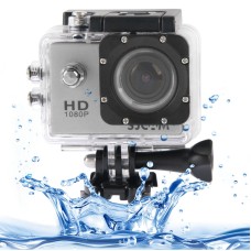 SJCAM SJ4000 FULL HD 1080P 1,5 tum LCD -sportkamera med vattentätt fodral, 12,0 Mega CMOS -sensor, 30m vattentät (silver)