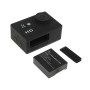 A7 HD 1080p da 2,0 pollici SPECIAL SPORT SPORT CAMENTER con custodia impermeabile, 30 m impermeabile (nero)