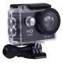 Sports Cam Full HD 1080P H.264 1.5 inch LCD WiFi Edition Sports Camera with 170-degree Wide-angle Lens, Support 30m Waterproof(Black)