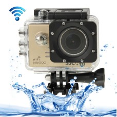 SJCAM SJ5000 NOVEK FULL HD 1080P 2,0 -calowy ekran LCD Sportowy kamera Sportowa kamera z wodoodporną obudową, 14,0 mega CMOS czujnik, 30 m wodoodporny (złoto)