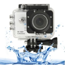 SJCAM SJ5000 Novatek Full HD 1080p 2,0 -дюймовий РК -екран спортивної камери відеокамера з водонепроникним корпусом, 14,0 Mega CMOS, 30 м водонепроникний (білий)
