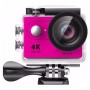 H9 4K Ultra HD1080P 12MP 2 inch LCD Screen WiFi Sports Camera, 170 Degrees Wide Angle Lens, 30m Waterproof(Pink)