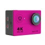 H9 4K Ultra HD1080p 12mp 2 -дюймовий РК -екран Wi -Fi Sport Camera, 170 градусів ширококутна лінза, 30 м водонепроникний (рожевий)