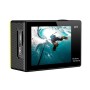 H9 4K Ultra HD1080P 12MP 2 hüvelykes LCD képernyő WiFi sportkamera, 170 fokos széles látószögű lencse, 30 m vízálló (sárga)