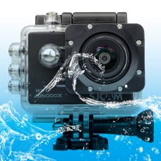 SJCAM SJ5000X WiFi Ultra HD 2K 2K CALD LCD Sports kamera z wodoodporną obudową, soczewkę o szerokości 170 stopni, 30 m wodoodporny (czarny)
