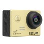 SJCAM SJ5000X WIFI ULTRA HD 2K 2.0 אינץ 'LCD LCD מצלמת וידיאו עם מארז אטום למים, עדשת זווית רחבה של 170 מעלות, 30 מ' אטום למים (זהב)