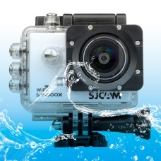 SJCAM SJ5000X WiFi Ultra HD 2K 2.0 დიუმიანი LCD სპორტული ვიდეოკამერა წყალგაუმტარი კორპუსით, 170 გრადუსი სიგანის კუთხის ობიექტივი, 30 მ წყალგაუმტარი (თეთრი)