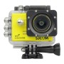 SJCAM SJ5000X WiFi Ultra HD 2K 2,0 hüvelykes LCD sportkamera vízálló tokkal, 170 fokos széles látószögű lencse, 30 m vízálló (sárga)