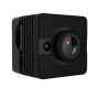 SQ12 Full HD 1080p Mini מצלמת פעולה מצלמת וידיאו עם מארז דיור אטום למים, זווית רחבה של 155 מעלות, תמיכה בראיית לילה / גילוי תנועה (שחור)