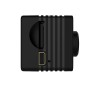 SQ12 FULL HD 1080P Mini Camcorder actionkamera med vattentätt bostadshölje, 155 grader vid vinkel, Support Night Vision / Motion Detection (Black)