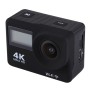Caméra sport S300 HD 4K WiFi 12.0MP avec télécommande et étui étanche 30m, écran tactile LTPS de 2,0 pouces + affichage avant GeneralPlus 4248, 170 degrés un objectif grand angle (noir)