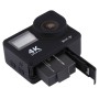 S300 HD 4K WIFI 12.0MP带遥控器的运动摄像头和30m防水外壳，2.0英寸LTPS触摸屏 + 0.66英寸前显示器，GeneralPlus 4248，170度A广角镜（黑色）