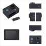 Q3H 2.0インチスクリーンWiFiスポーツアクションカメラカメコオーダー水プルーフハウジングケース、AllWinner V3、170度広角（黒）