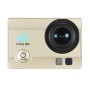 Caméscope de caméra de caméra d'action WiFi Sport Q3H 2,0 pouces avec boîtier de boîtier imperméable, Allwinner V3, 170 degrés grand angle (or)