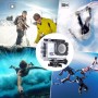 Caméscope de caméra de caméra d'action WiFi Sport Q3H 2,0 pouces avec boîtier de boîtier étanche, Allwinner V3, 170 degrés grand angle (blanc)