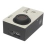 H16 1080p Portable WiFi Waterproof Sport Camera, 2,0 tum skärm, GeneralPlus 4248, 170 A+ grader vid vinkellins, Support TF -kort (silver)