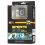 H16 1080p Wifi WiFi Imploude Sport Camera, pantalla de 2.0 pulgadas, GeneralPlus 4248, 170 A+ GRADOS LENTE ANGNULO, TARJETA TF DE SOPORTE (plata)
