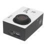 H16 1080p Caméra sportive imperméable WiFi Portable, écran de 2,0 pouces, GeneralPlus 4248, 170 A + degrés de degrés, Carte TF de support (blanc)