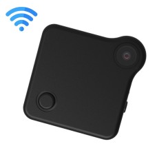 C1 P2P HD 720p Wearable WiFi IP -kamera med magnetklipp, Support Voice Recorder / Motion Detection / WiFi Remote Control (Black)