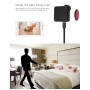 C1 P2P HD 720P Wearable WiFi IP Camera with Magnetic Clip, Support Voice Recorder / Motion Detection / WiFi Remote Control(Black)
