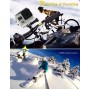 F88BR 4K Tragbares WLAN -Wasserdaraps -Sportkamera mit Fernbedienung, 0,66 -Zoll -LED & 2,0 Zoll LCD, 170 Grad Weitwinkelobjektiv, Support TF Card / HDMI (schwarz)