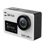 SJCAM SJ8 Plus 4K 2,33 palcová dotyková obrazovka 12 MP WiFi sportovní videokamera s vodotěsným pouzdrem, Novatek NT96683, 170 stupňů širokoúhlý objektiv, 30m vodotěsná (bílá)