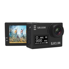 SJCAM SJ6 Legend 4K 2.0英寸触摸屏16.0MP WiFi运动摄录机带有防水外壳，Novatek NT96660程序，166度广角镜头，30m防水（黑色）