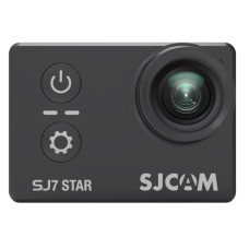 SJCAM SJ7 csillag natív 4K 2,0 hüvelykes érintőképernyő 16.0MP WiFi sportkamera vízálló tokokkal, Ambarella A12S75 program, 166 fokos széles látószögű lencse, 30 m vízálló (fekete)