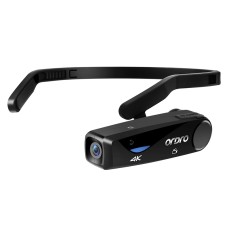 Ordro EP6ヘッドマウントWiFiアプリライブビデオスマートスポーツカメラリモコンなし（黒）