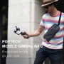 Pgytech Portable Storage Travel Trewing Cover Caxe Boîte pour DJI Osmo Mobile 3/2 Gimbal (noir)