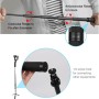 Varilla de extensión Selfie Monopod Stick Sporter para DJI Osmo Mobile 2, Longitud: 14.8-66cm (negro)