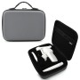 Borsa di stoccaggio in pelle PU Portable Startrc Custodia per DJI OM4 / Osmo Mobile 3, dimensioni: 25,5 cm x 18 cm x 7 cm (grigio)