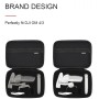 Borsa di stoccaggio in pelle PU Portable Startrc Custodia per DJI OM4 / Osmo Mobile 3, dimensioni: 25,5 cm x 18 cm x 7 cm (grigio)