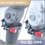Stabilisatorförlängningsfäste Ringadapter med dubbel kall skobas för DJI OM4 / OSMO Mobile 3
