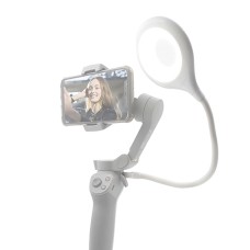 Startrc Live Broadcast Flex USB LED-fotograafia iseandur DJI Mobile 3 jaoks (valge)