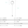 Startrc Live Broadcast Flex USB LED Photography Самопідйомник Fill Light для DJI Mobile 3 (білий)