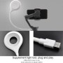 Startrc שידור חי Flex usb צילום LED צילום עצמיות מילוי אור עבור DJI Mobile 3 (לבן)
