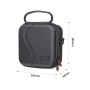 Startrc tragbare PU -Leder -Aufbewahrungstasche für DJI OM 5, Größe: 20 cm x 18 cm x 6,5 cm (schwarz)